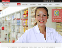 Tablet Screenshot of digifarma.com.br
